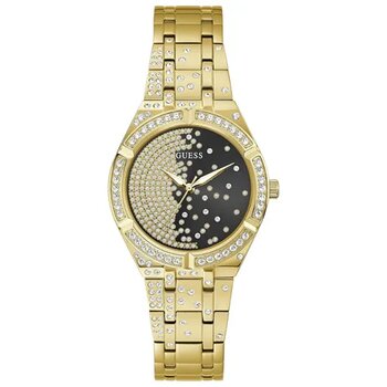 Relógio Guess Dourado Pulseira em Aço Com Zirconias Dcr-E 2021/12960-2