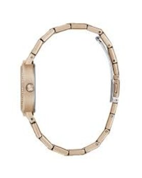 Relógio Guess Pulseira Dourado Rosê Com Pedras Dcr-E 2023/10652-9