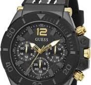 Relógio Pulso Guess Aço Com Pulseira Silicone/nylon Dcr-E 2023/25681-4