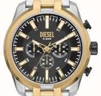 Relógio Diesel Aço Misto Fundo Cinza Nº Dz 4625 252301