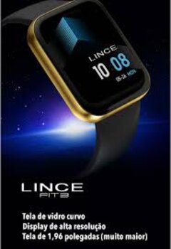 Smartwatch Lince Cx.dourada Usb(Tw.gth3)F2.4Ghztxt2Mbps - Pxpx Lswuqpm003