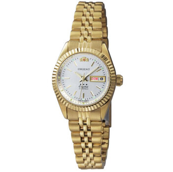 B1Kx - Relogio Pulso Orient Feminino Dourado Automatico