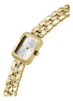 Rel´´ogio de Pulso Quadrado Guess CX Aco Dourado Dcr-E 2025/10653-4 Gw0865L2