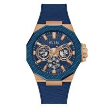 Relógio de Pulso Guess CX Aco Pulseira de Silicone Azul Dcr-E 2025/10019-6 Gw0853G3