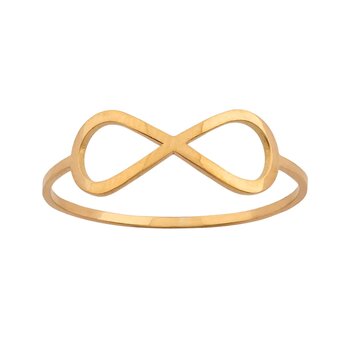 Anel Infinito Ouro 10K 1,27Gr Tm 20